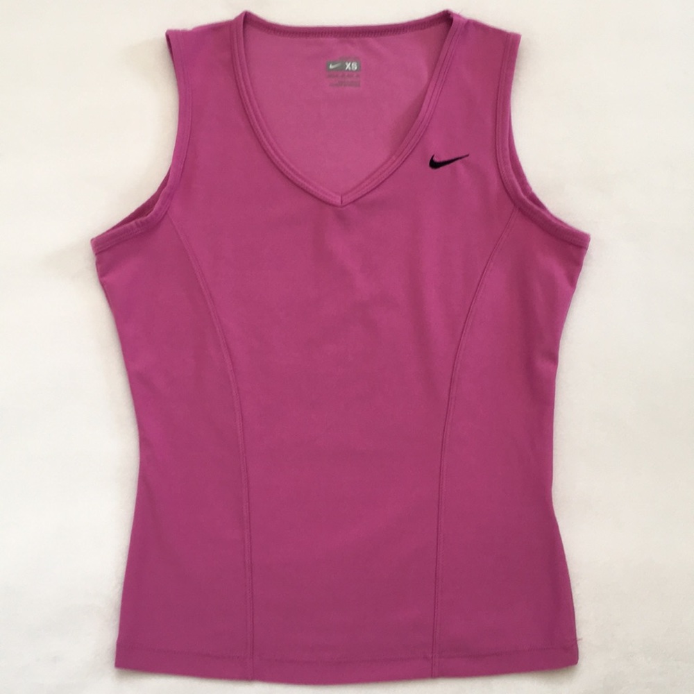 Nike pink top size XS EUC